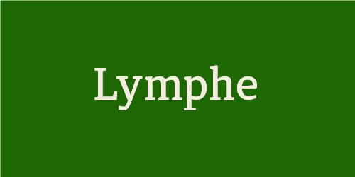 Lymphe